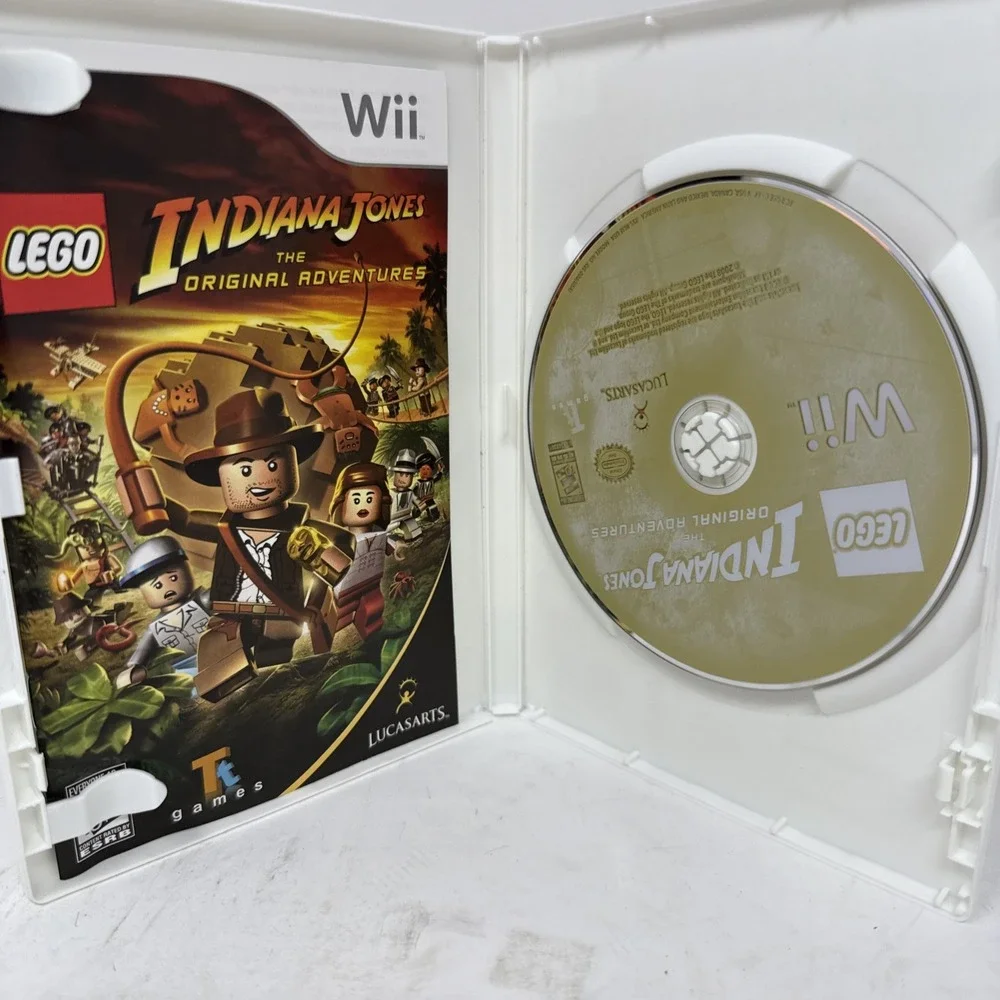 LEGO Indiana Jones : The Original Adventures - Nintendo Wii - Complete w/ Manual